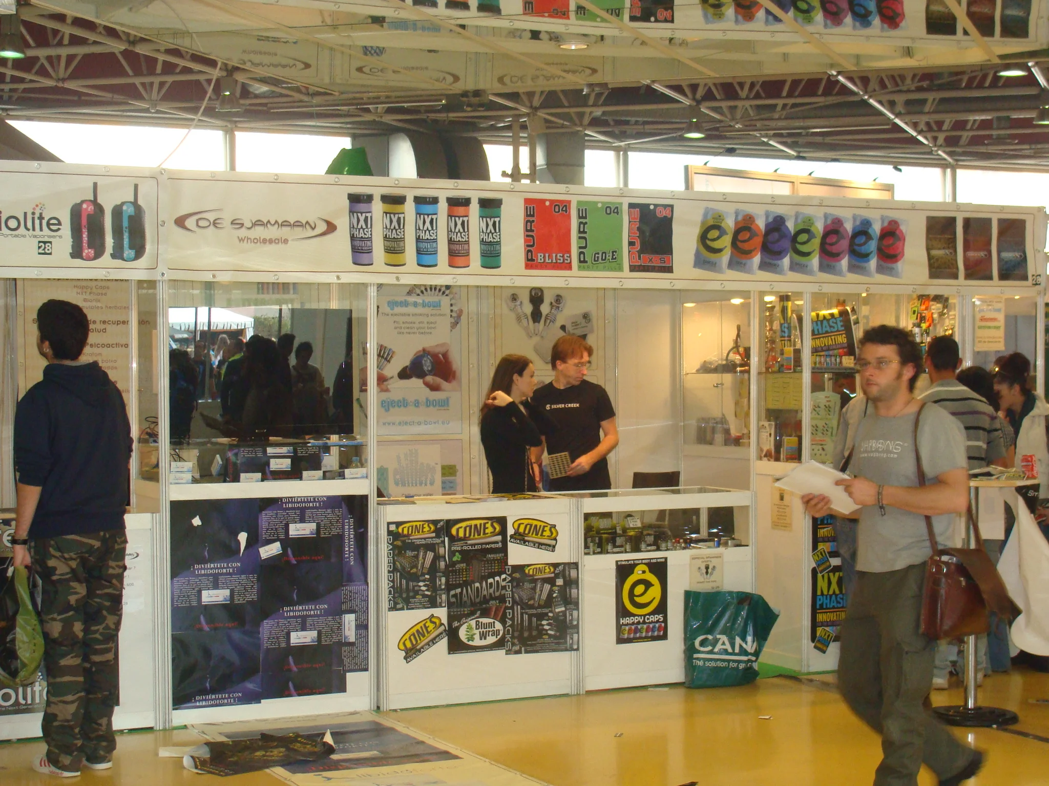 Sjamaan @ Spannabis trade show